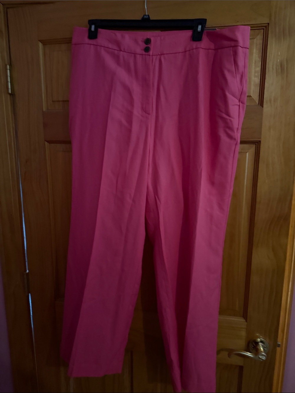 Talbots Hot Pink Greenwich Pants